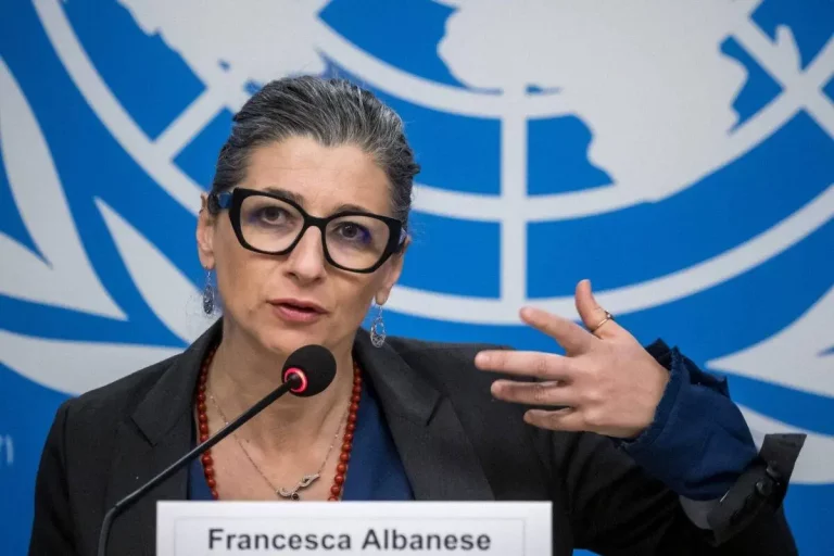 Silence and Censorship: The War Against Francesca Albanese and the Truth About Palestine