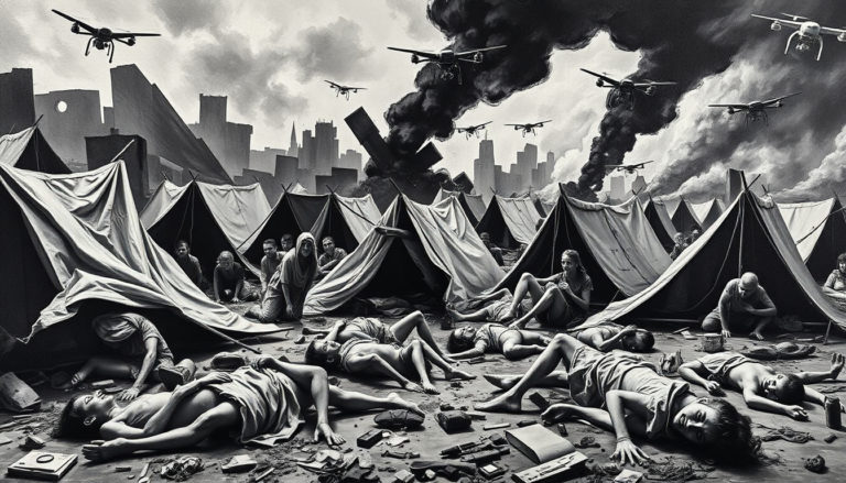 GAZA, 17 APRIL: 37 DEAD IN MAKESHIFT TENTS – A MASSACRE TURNED ROUTINE