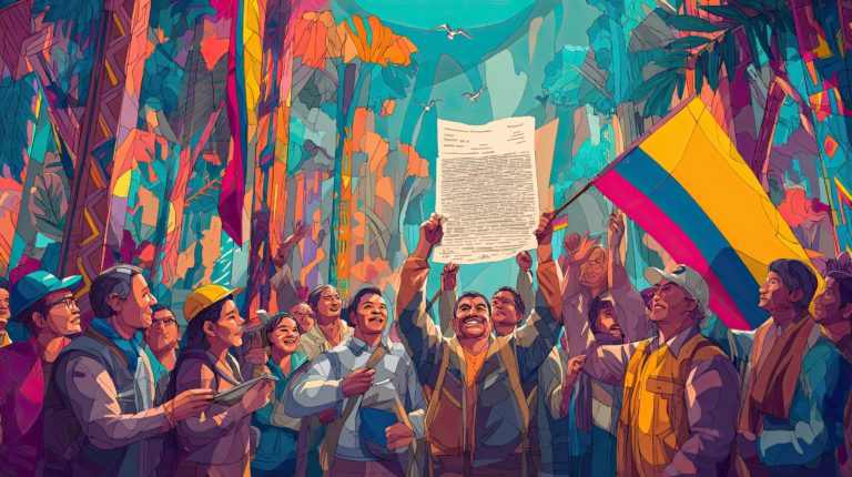 Victoria popular: Gustavo Petro firma la reforma laboral
